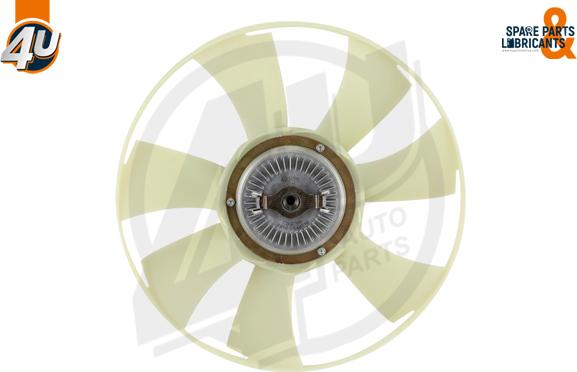 4U Autoparts 15125MR - Fan, radiator car-mod.net