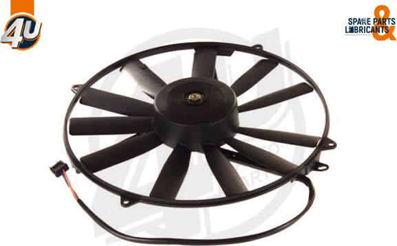 4U Autoparts 15801MR - Fan, radiator car-mod.net