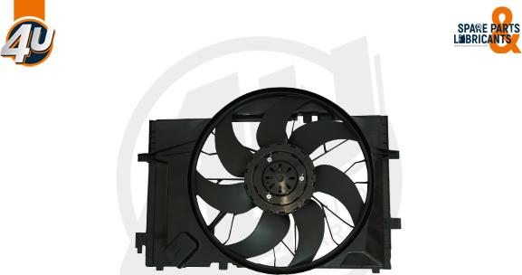 4U Autoparts 15818MR - Fan, radiator car-mod.net