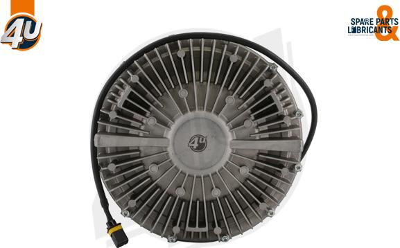 4U Autoparts 15332MN - Clutch, radiator fan car-mod.net