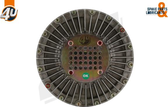 4U Autoparts 15323MN - Clutch, radiator fan car-mod.net