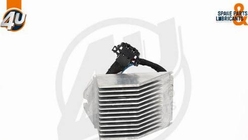 4U Autoparts 15290VV - Regulator, passenger compartment fan car-mod.net