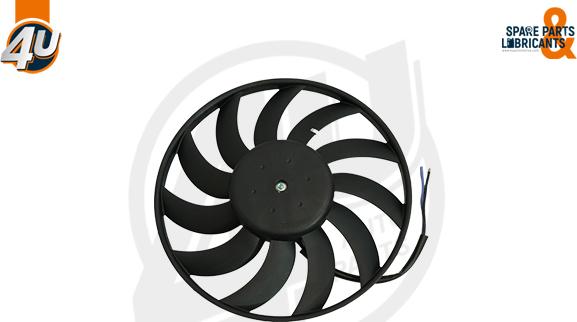 4U Autoparts 15259VV - Electric Motor, radiator fan car-mod.net