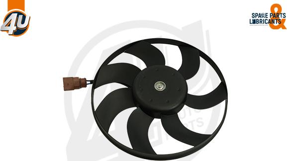 4U Autoparts 15254VV - Fan, radiator car-mod.net