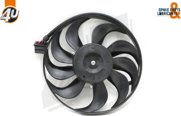 4U Autoparts 15255VV - Fan, radiator car-mod.net