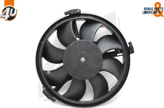 4U Autoparts 15256VV - Fan, radiator car-mod.net