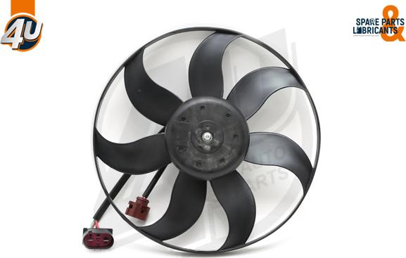 4U Autoparts 15253VV - Fan, radiator car-mod.net