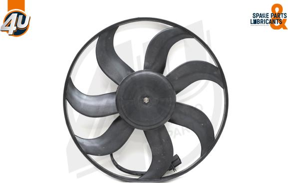 4U Autoparts 15260VV - Fan, radiator car-mod.net
