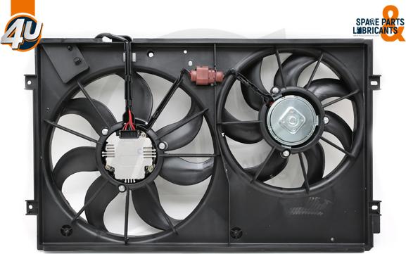 4U Autoparts 15261VV - Fan, radiator car-mod.net