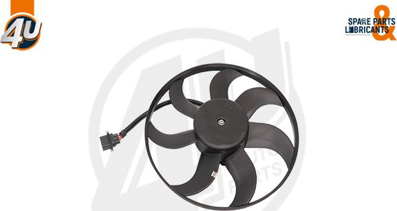 4U Autoparts 15263VV - Fan, radiator car-mod.net