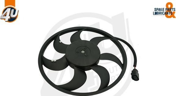 4U Autoparts 15262VV - Fan, radiator car-mod.net