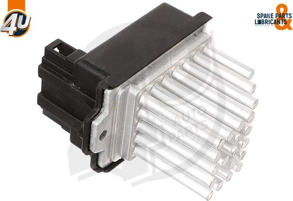 4U Autoparts 15285VV - Control Unit, air conditioning car-mod.net