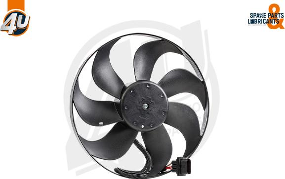 4U Autoparts 15270VV - Electric Motor, radiator fan car-mod.net