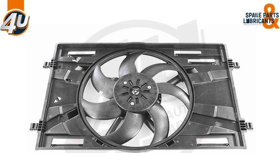 4U Autoparts 15278VV - Fan, radiator car-mod.net