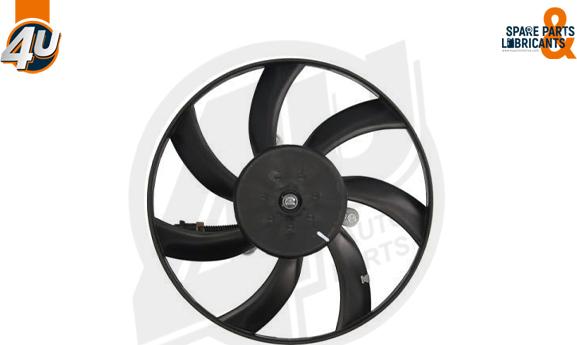 4U Autoparts 15273VV - Fan, radiator car-mod.net