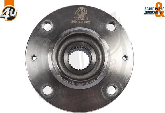 4U Autoparts 16972PU - Wheel Hub car-mod.net