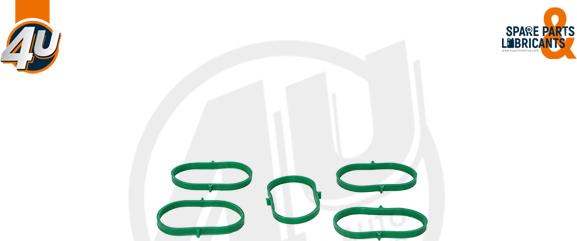 4U Autoparts 16663MR - Gasket, intake manifold car-mod.net