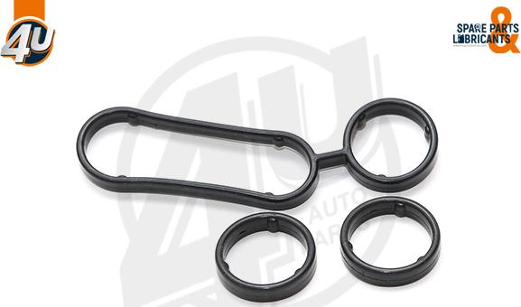 4U Autoparts 16630VV - Gasket Set, oil cooler car-mod.net