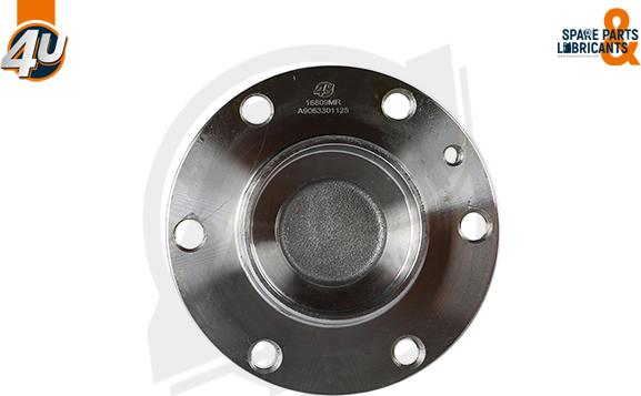 4U Autoparts 16809MR - Bearing Kit, wheel hub car-mod.net