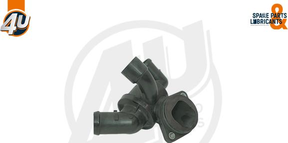 4U Autoparts 16393VV - Coolant thermostat / housing car-mod.net