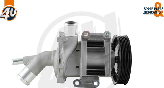 4U Autoparts 13671MI - Water Pump car-mod.net