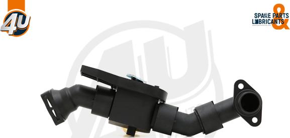 4U Autoparts 13890DF - Control Valve, coolant car-mod.net