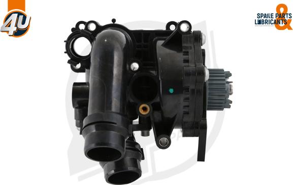 4U Autoparts 13749VV - Water Pump car-mod.net