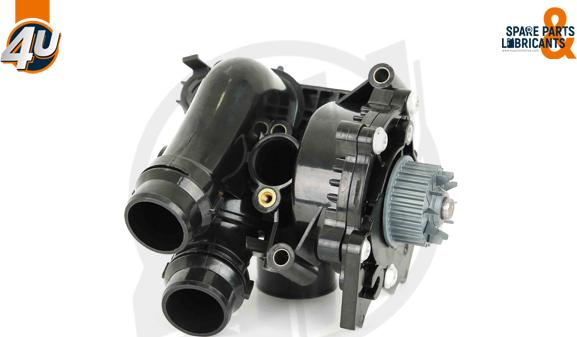 4U Autoparts 13750VV - Water Pump car-mod.net