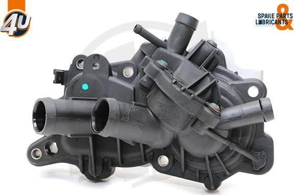4U Autoparts 13709VV - Water Pump car-mod.net