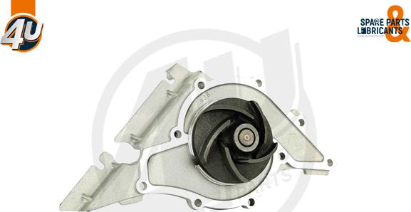 4U Autoparts 13700VV - Water Pump car-mod.net