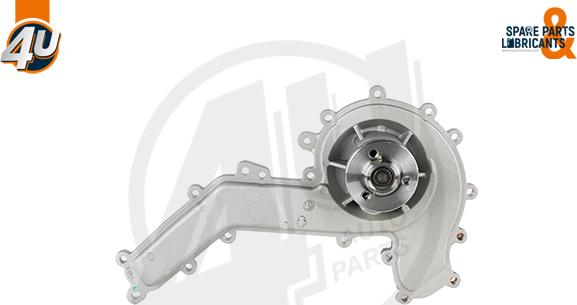 4U Autoparts 13728VV - Water Pump car-mod.net