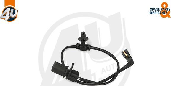 4U Autoparts 12468VV - Warning Contact, brake pad wear car-mod.net
