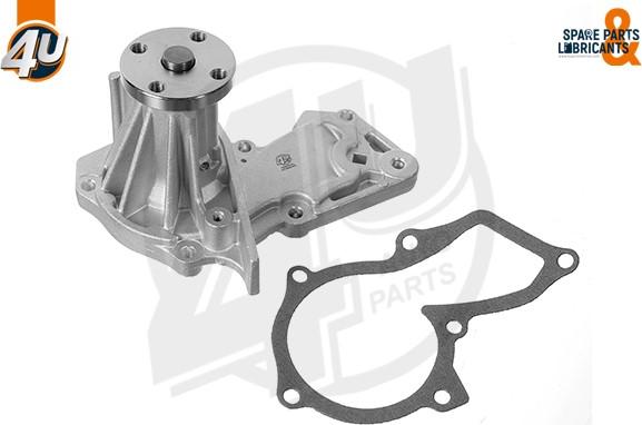 4U Autoparts 12652VL - Water Pump car-mod.net