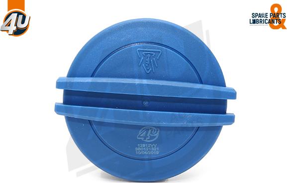 4U Autoparts 12812VV - Sealing Cap, coolant tank car-mod.net
