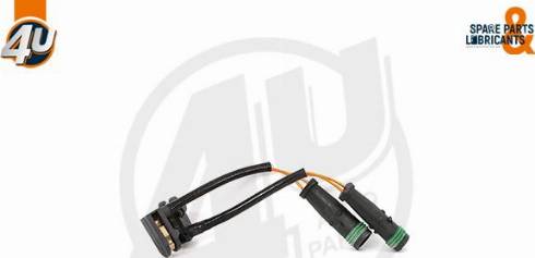 4U Autoparts 12362MR - Warning Contact, brake pad wear car-mod.net