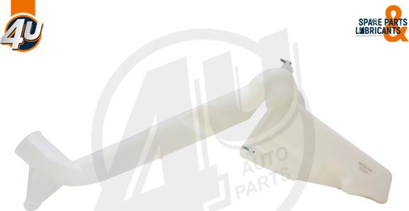 4U Autoparts 12781VV - Washer Fluid Tank, window cleaning car-mod.net