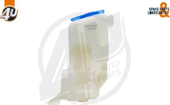4U Autoparts 12783VV - Washer Fluid Tank, window cleaning car-mod.net