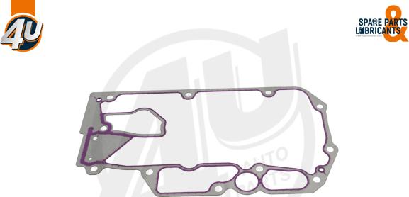 4U Autoparts 17534ME - Seal, oil cooler car-mod.net