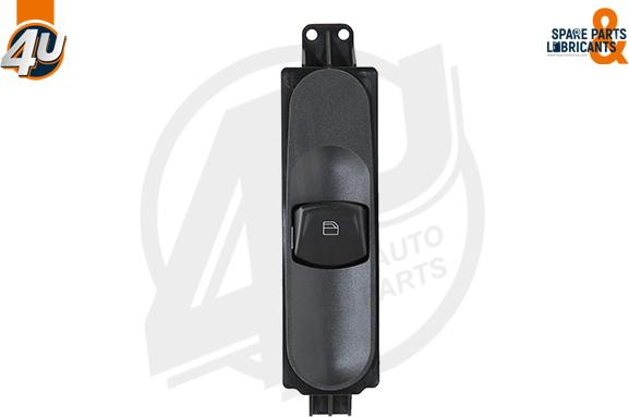 4U Autoparts 17086MR - Switch, window regulator car-mod.net