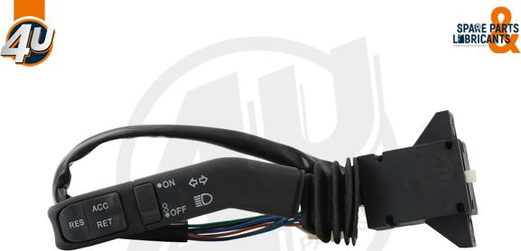 4U Autoparts 17704SC - Steering Column Switch car-mod.net