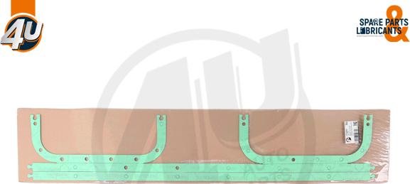 4U Autoparts 17725SC - Gasket, oil sump car-mod.net