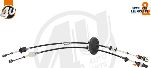 4U Autoparts 39501PU - Cable, tip, manual transmission car-mod.net