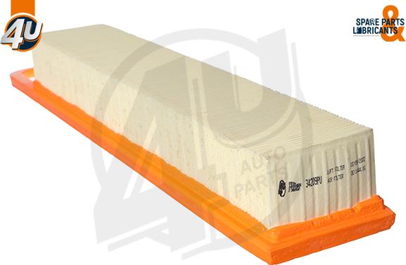 4U Autoparts 34209PU - Engine Air Filter car-mod.net