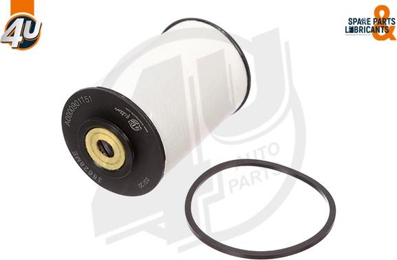 4U Autoparts 38628ME - Fuel filter car-mod.net