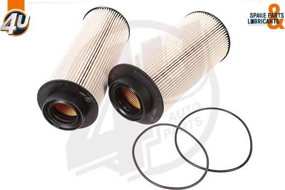 4U Autoparts 38770SC - Fuel filter car-mod.net