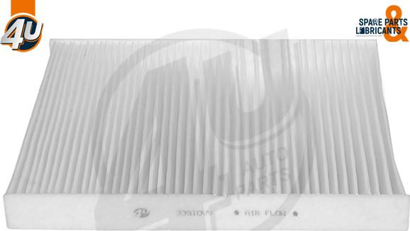 4U Autoparts 33910VV - Filter, interior air car-mod.net