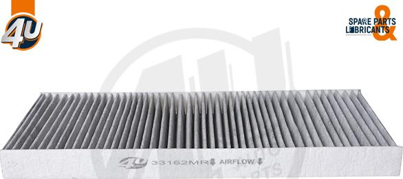 4U Autoparts 33162MR - Filter, interior air car-mod.net