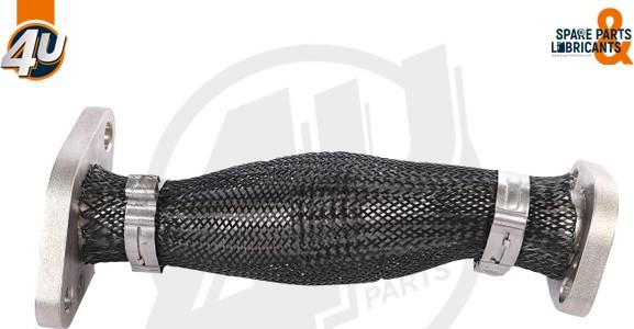 4U Autoparts 33121VV - Pipe, EGR valve car-mod.net