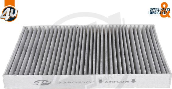 4U Autoparts 33802VV - Filter, interior air car-mod.net