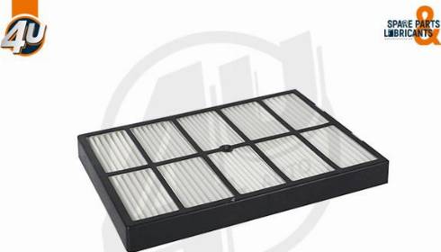 4U Autoparts 33832MR - Filter, interior air car-mod.net